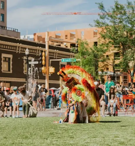 a person in a garment.